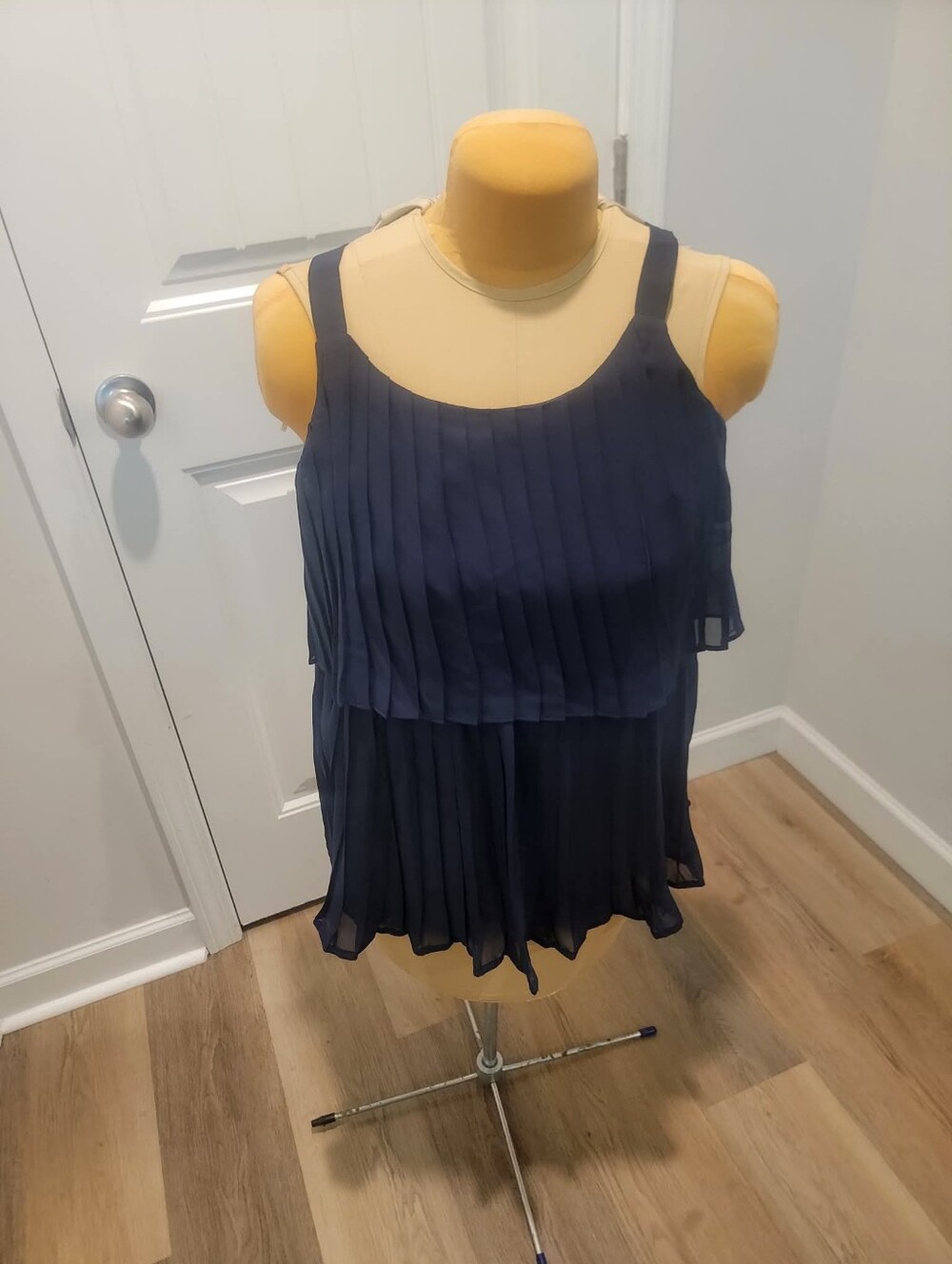 NY Collection PETITE LARGE. I Bought This Dress But,  A Seamstress Made It A Top